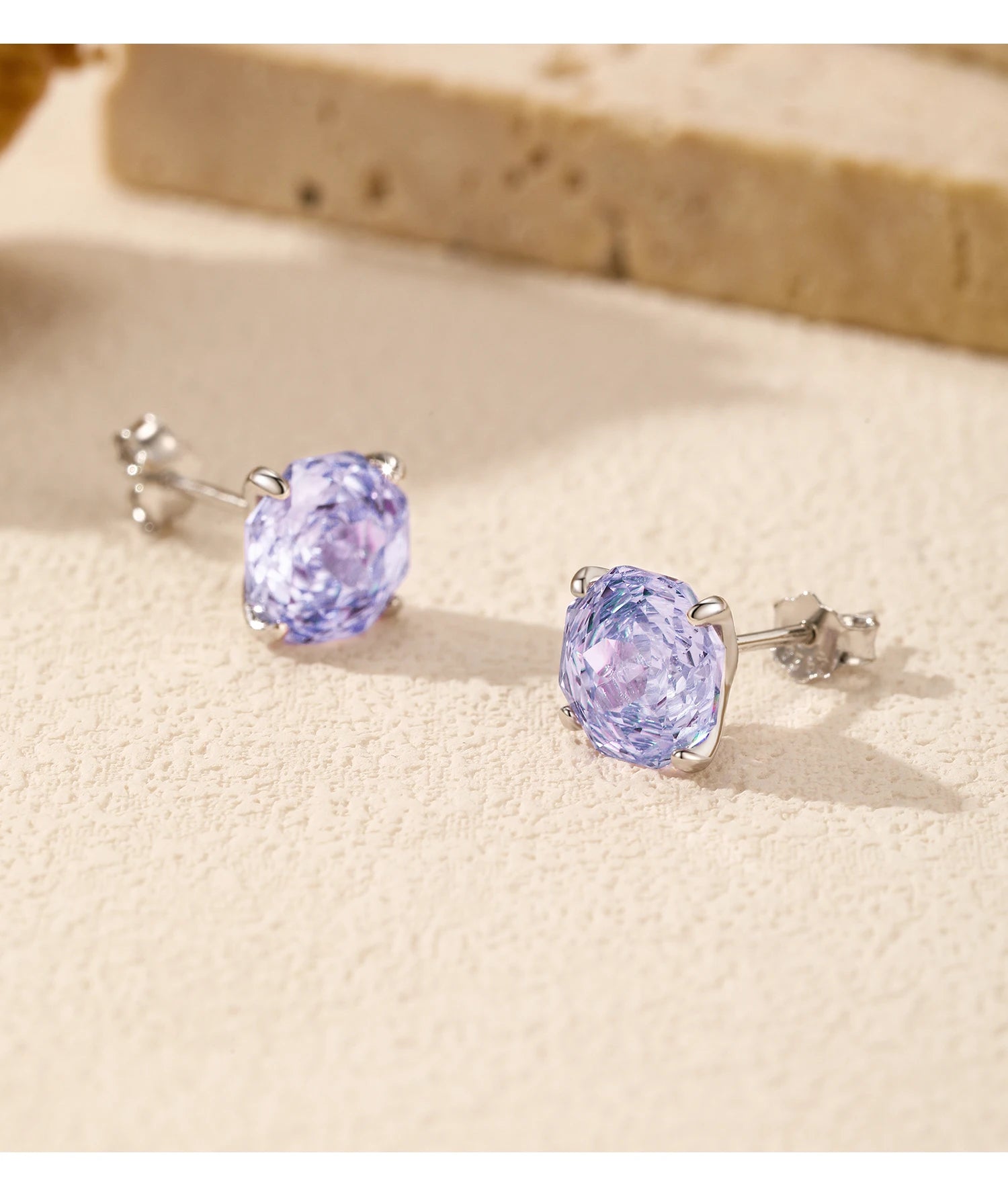 Polygon Multi-Color Rose Cut Cubic Zirconia
