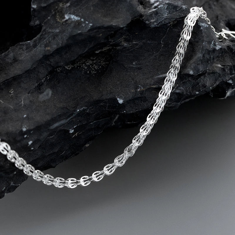 Simple Hollow out Bracelet Chain