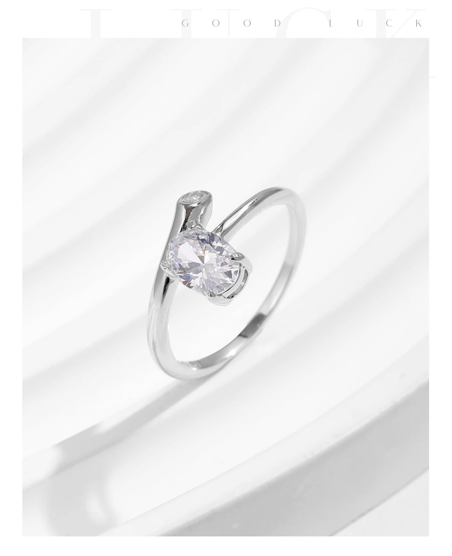 Irregular Oval Ring