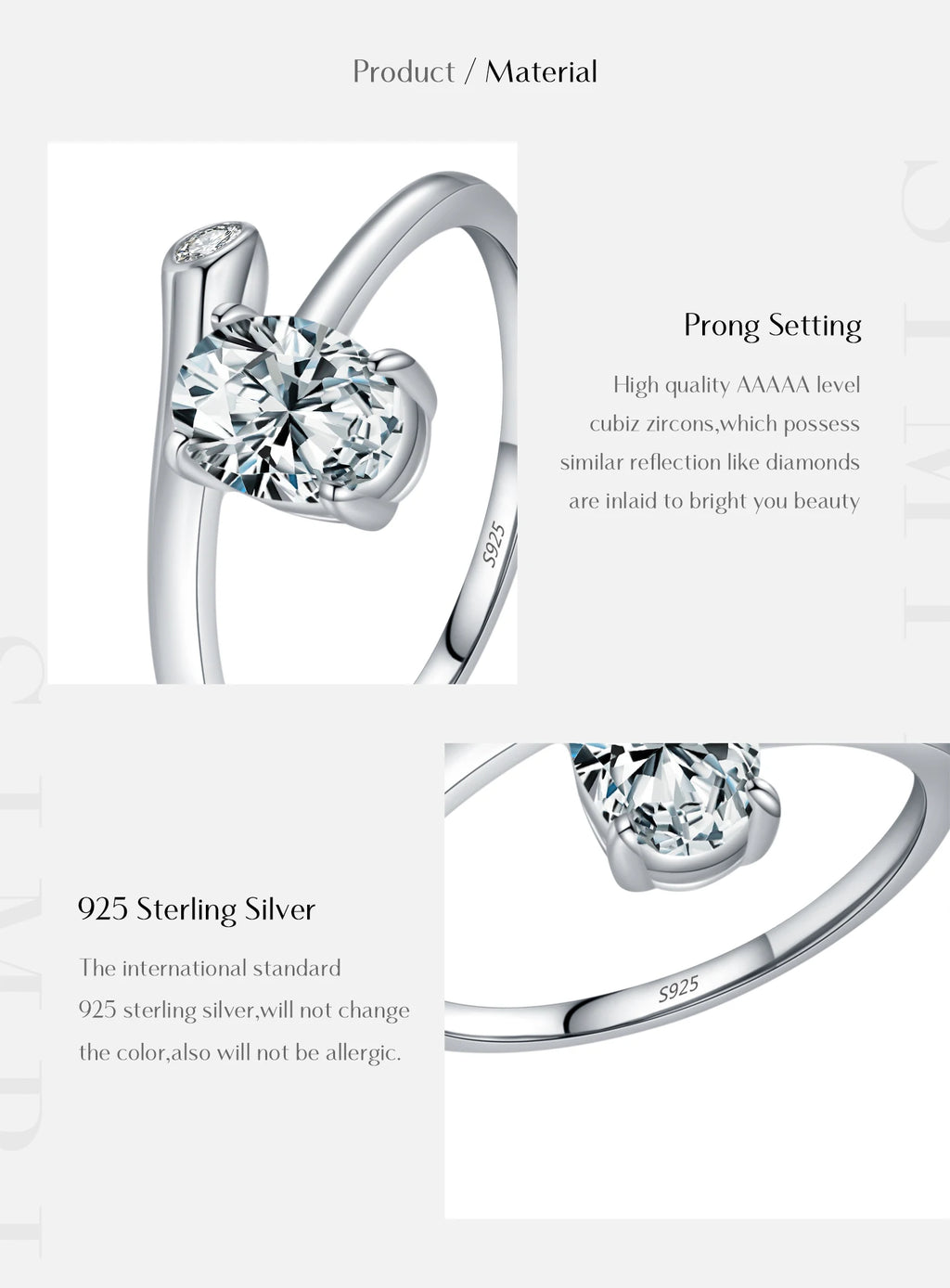 Irregular Oval Ring