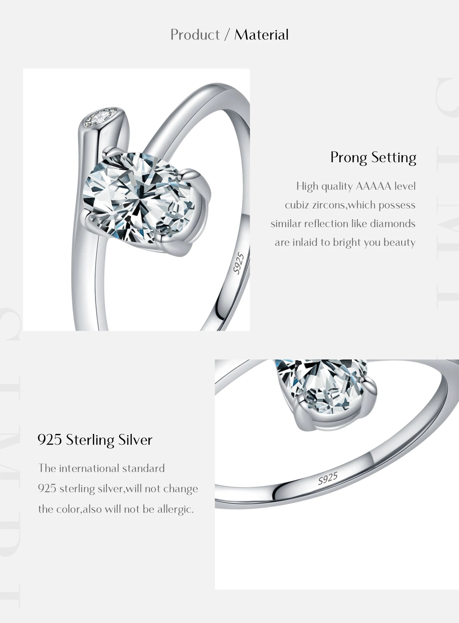 Irregular Oval Ring