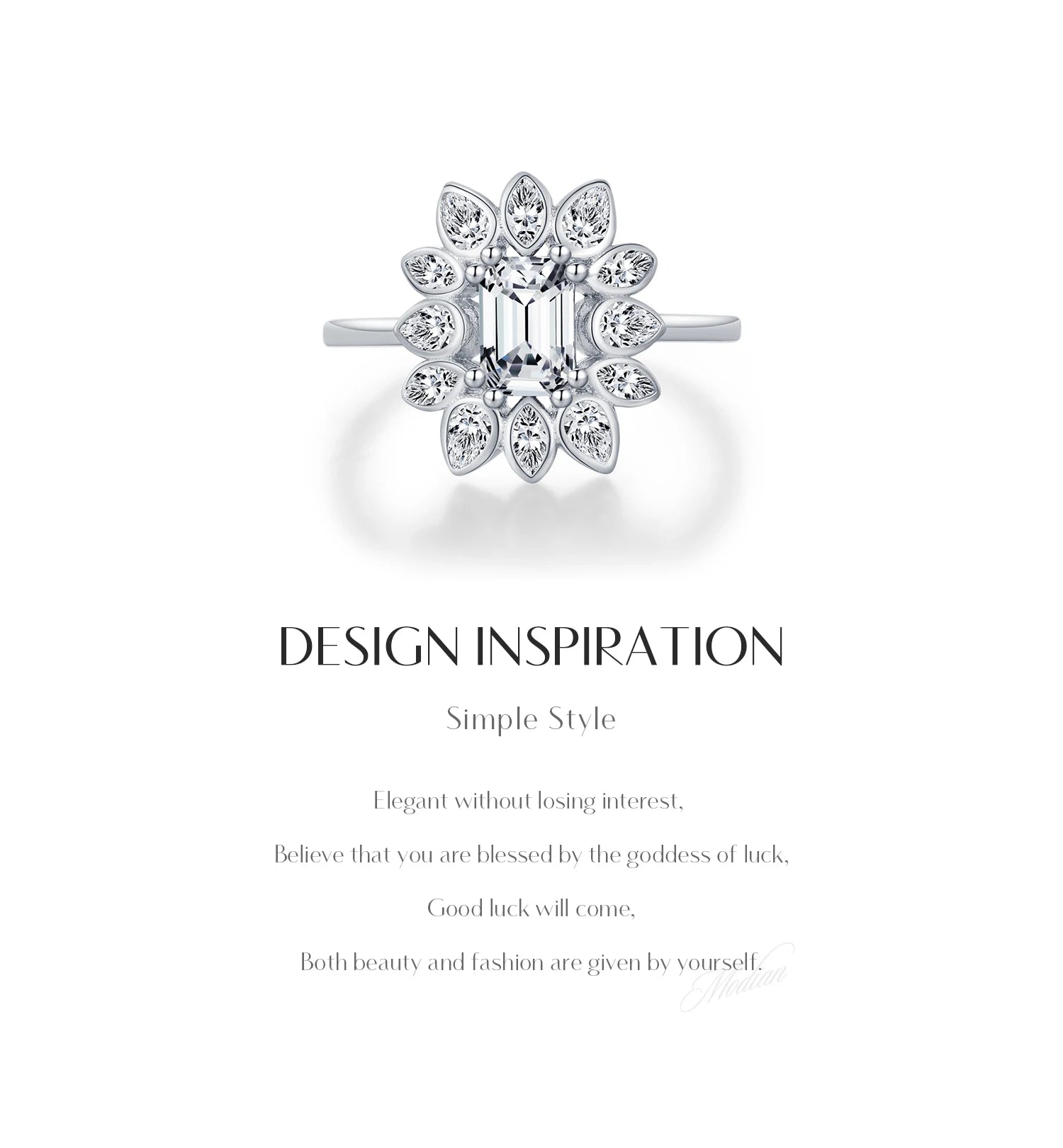 Flower Cocktail Rings