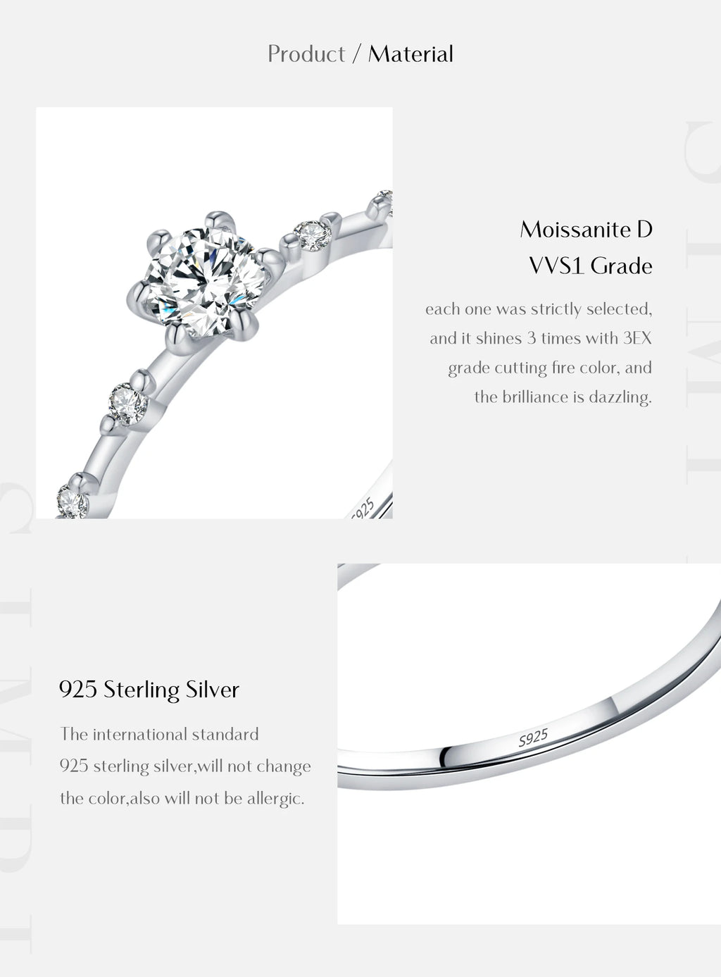 Moissanite Rings
