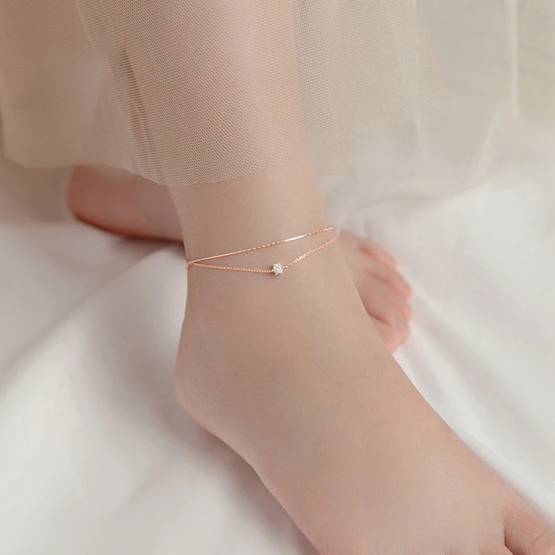 Double Layer Anklets