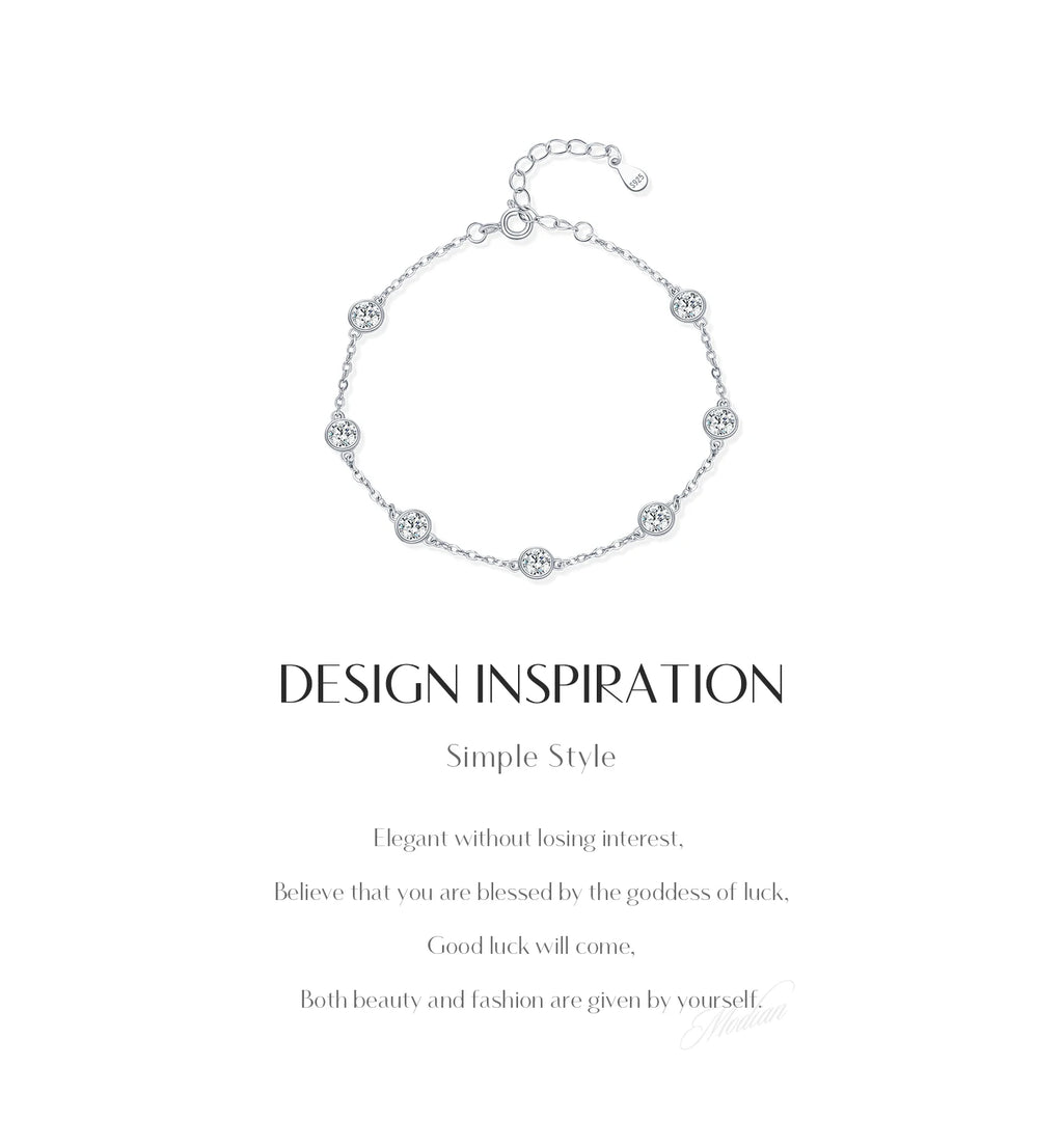 Round Sparkling Bracelet