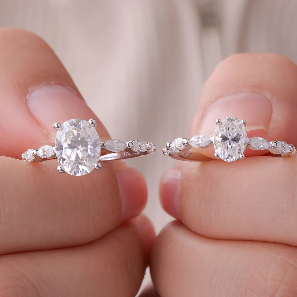 Moissanite Ring - Athena Ring