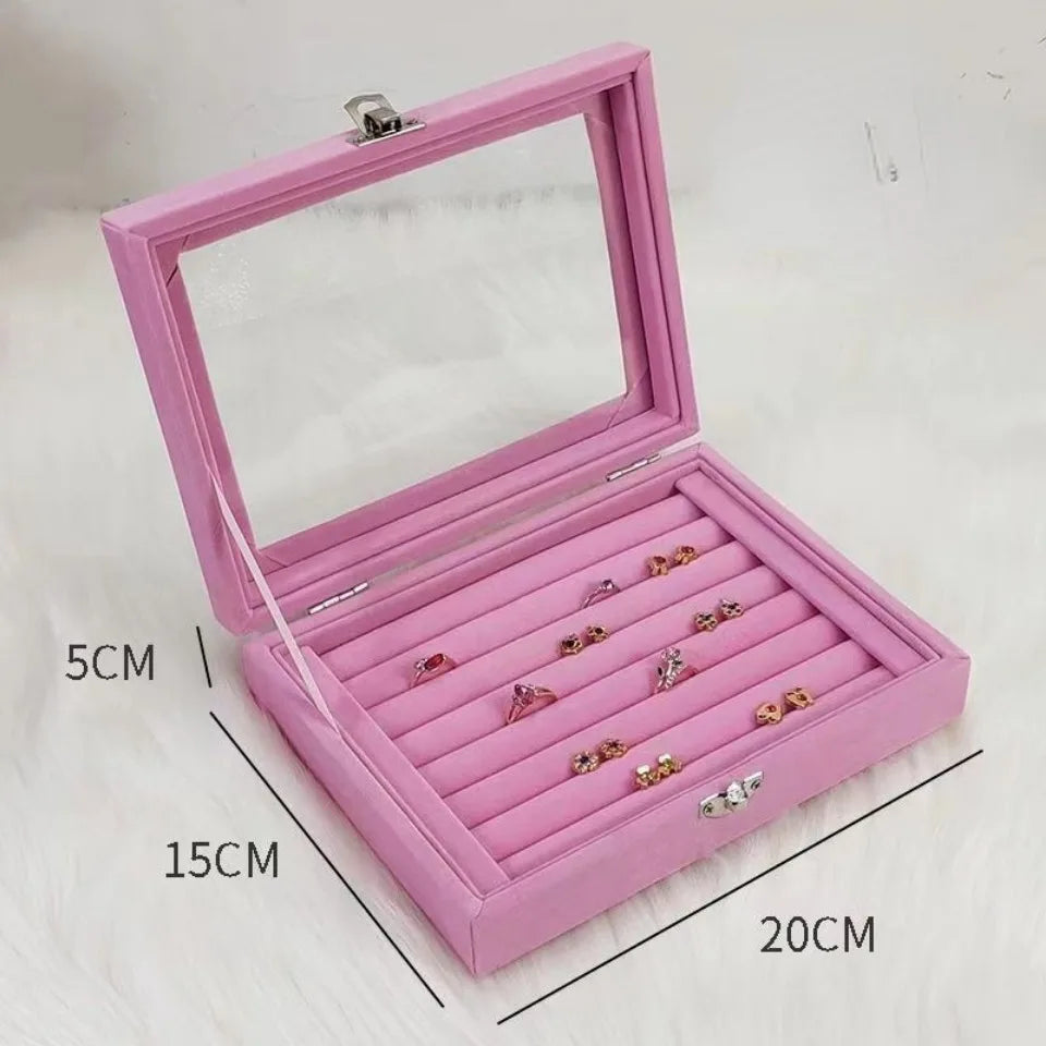 Velvet Rrings Box