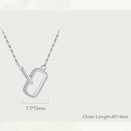 Collier cadenas romantique 