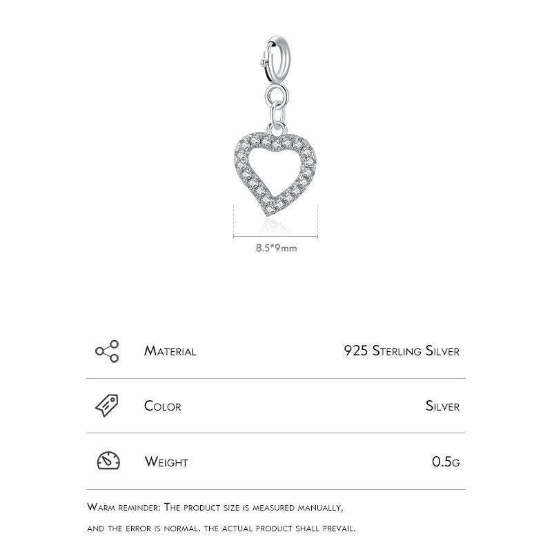 Romantic Irrgular Hearts Pendant