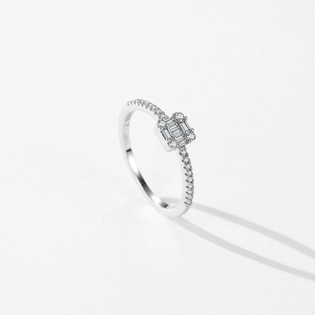 Simple Square/ Heart Ring