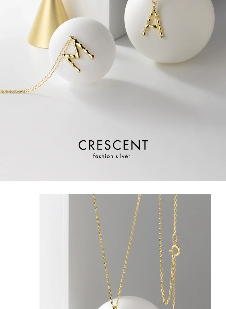 Simple 26 Letters Chain Necklace