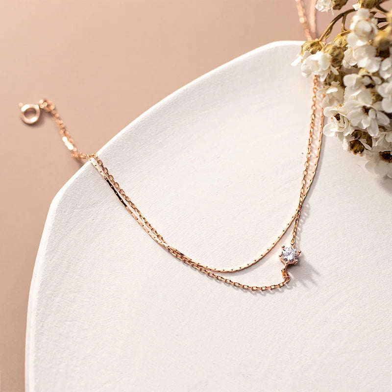 Double Layer Anklets