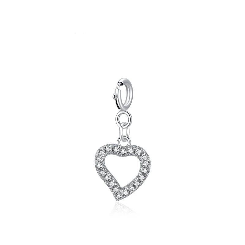 Romantic Irrgular Hearts Pendant