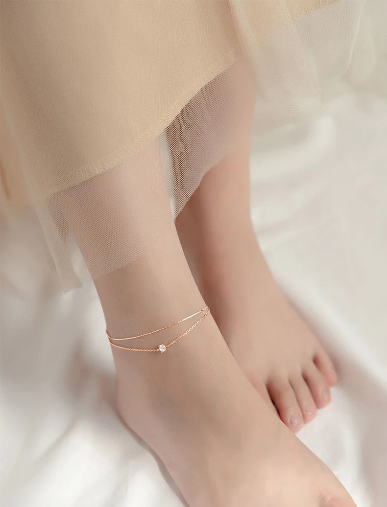 Double Layer Anklets