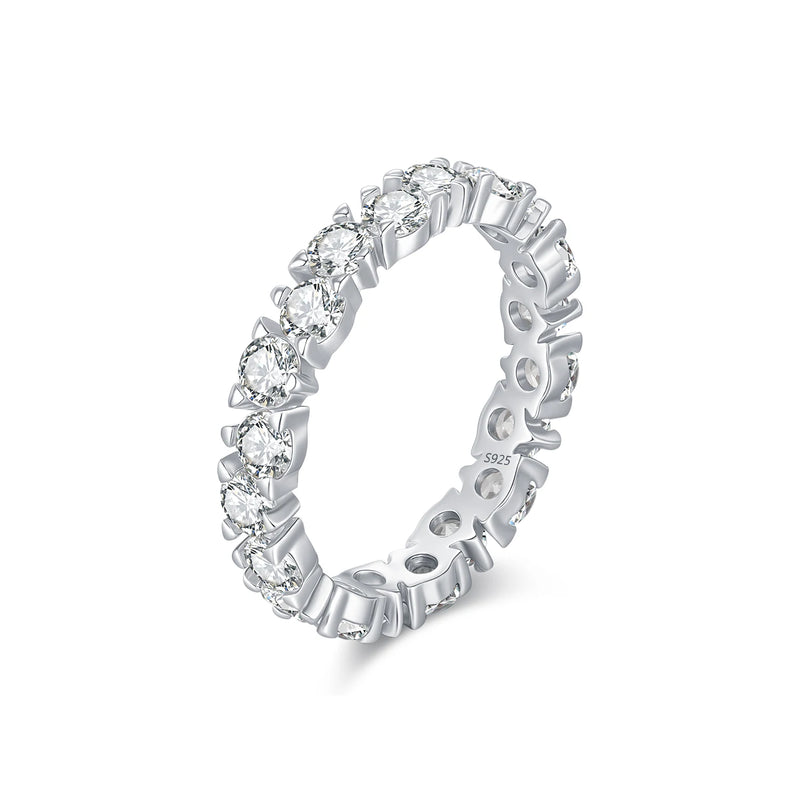 Cubic Zirconia Eternity Ring