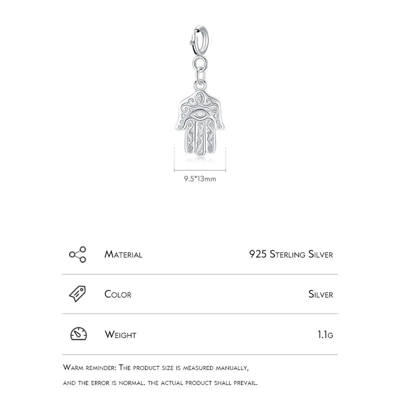 Lucky Hand of Fatima Pendant