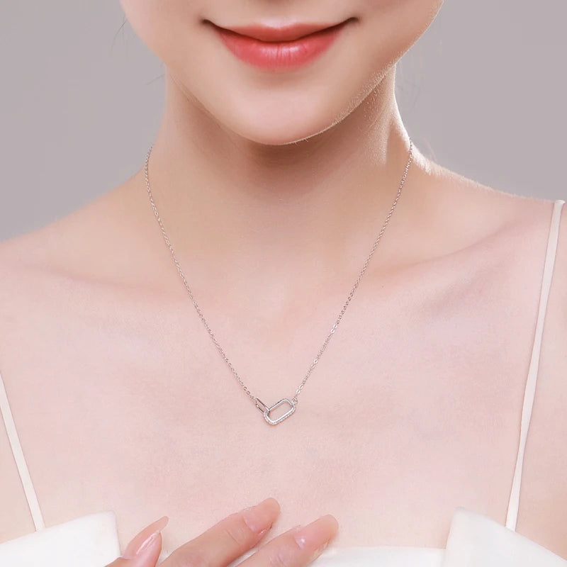 Collier cadenas romantique 