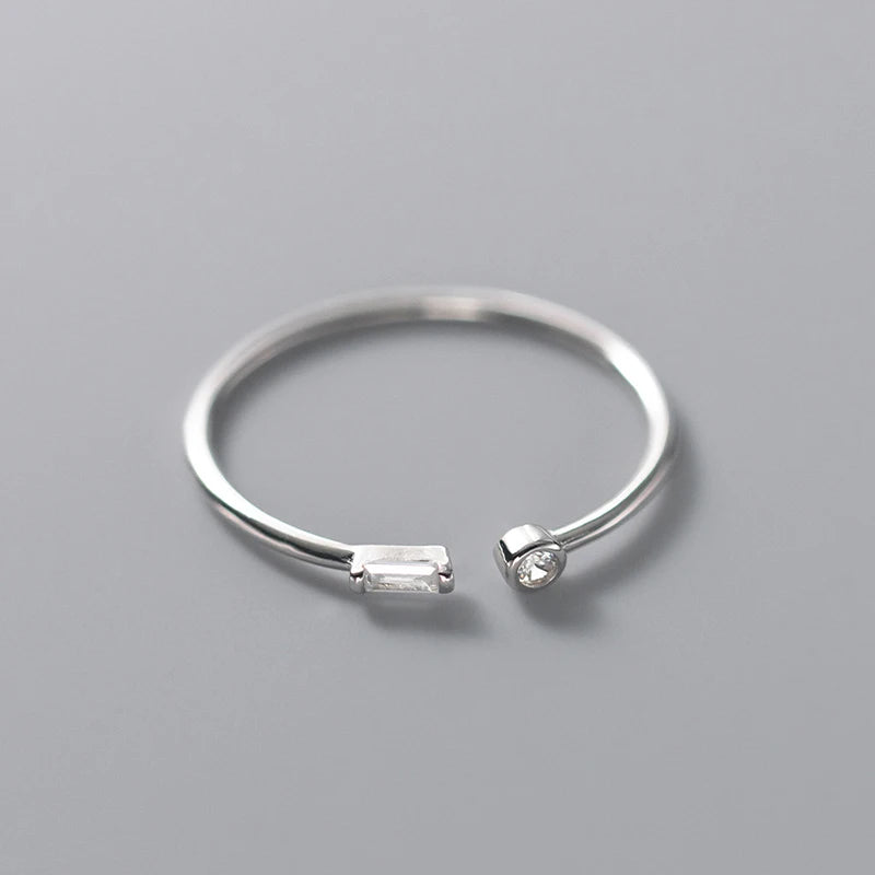 Silver Simple Thin Ring
