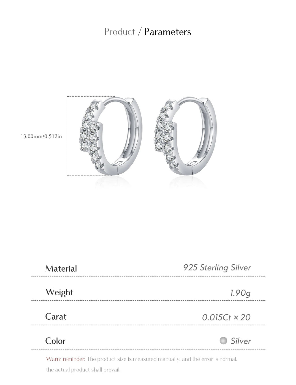 Moissanite Simple Earrings