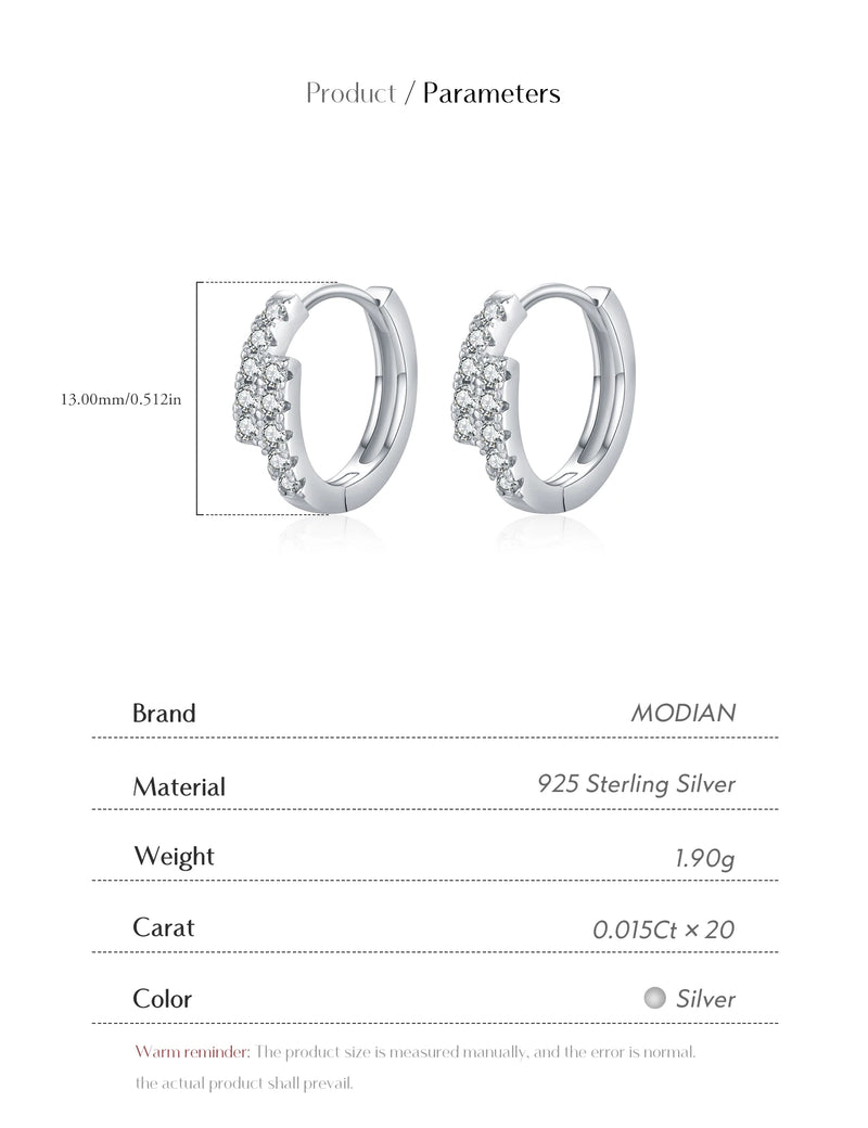 Moissanite Simple Earrings
