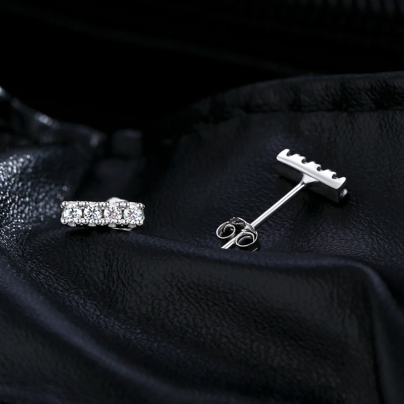 Moissanite Minimalism Stud Earrings