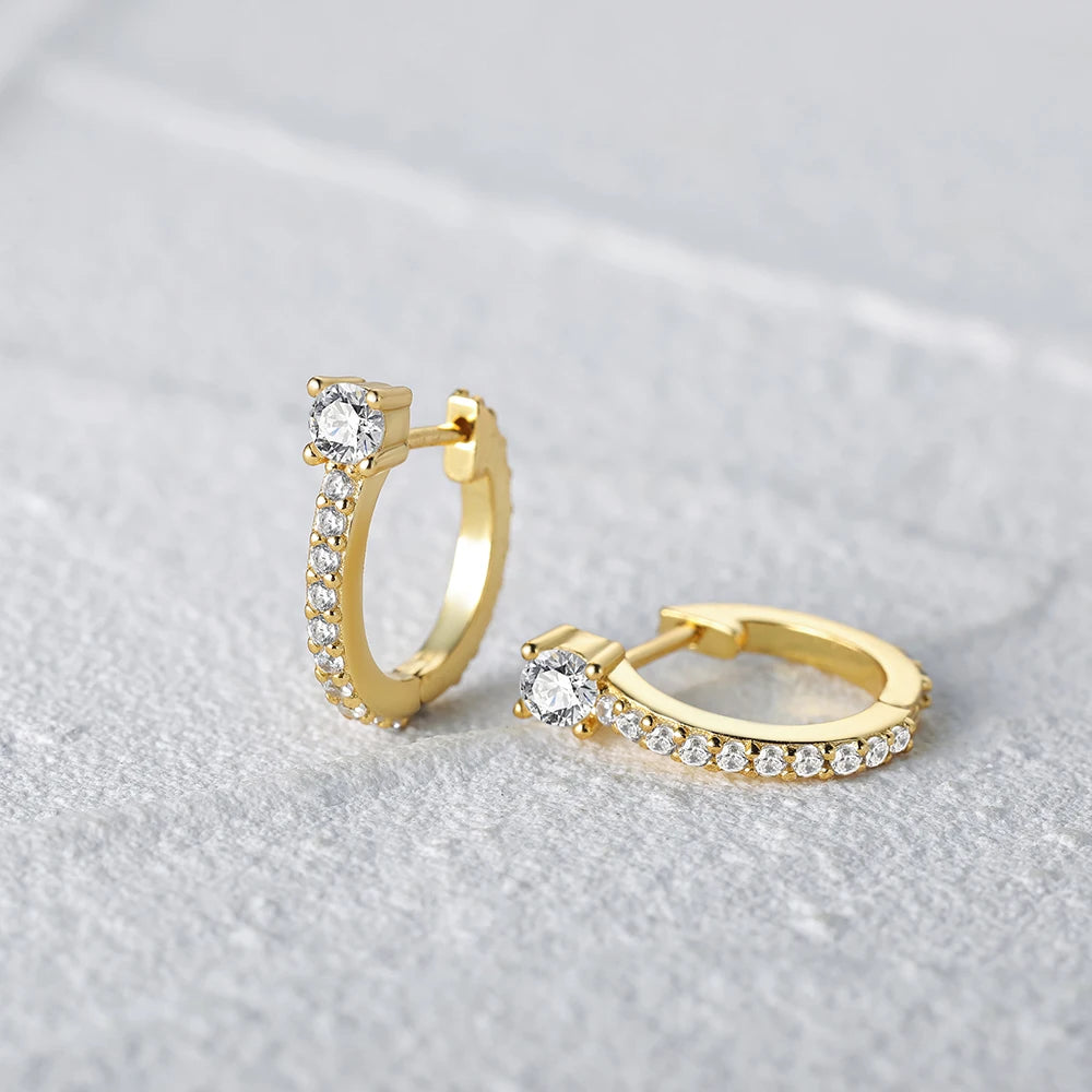 Glossy Hoop Earrings