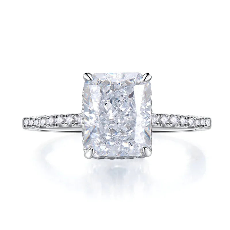 Aquamarine Cut Ring