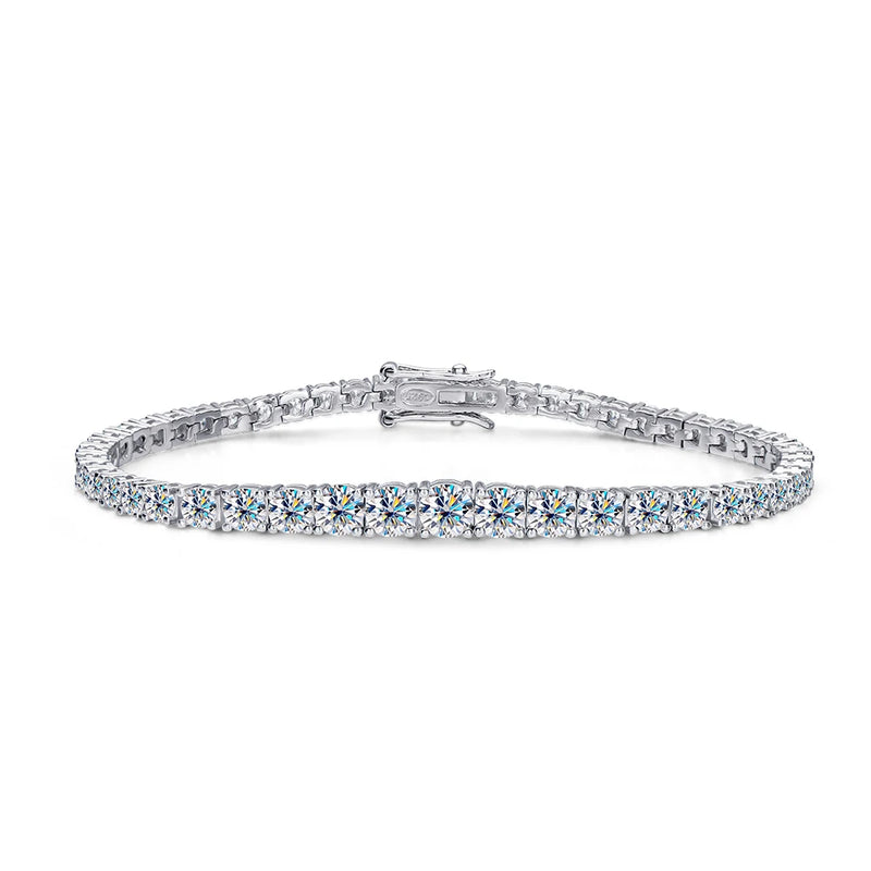 Gradient Moissanite Tennis Bracelet